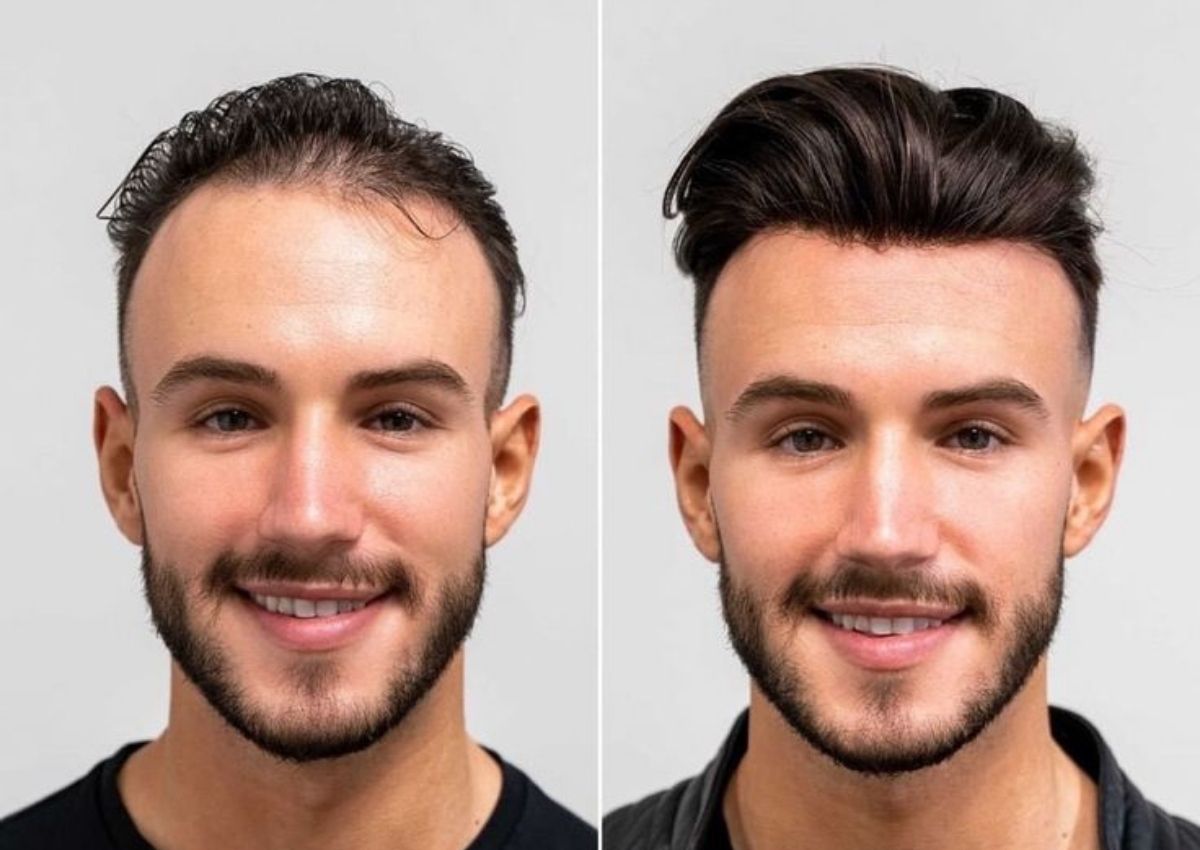Best hair wigs and hair patches for men in kolkata, starting just ₹4999. Best non surgical hair replacement solution for pattern baldness in men with the help of advanced hair patching with hair wigs and hair patches for men in kolkata.